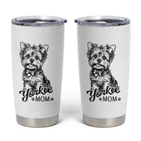 Yorkshire Terrier Mom Tumbler Cup Cute Yorkie Mama Puppy Gift