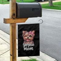 Yorkshire Terrier Dog Mom Garden Flag Cute Yorkie Puppy Gift