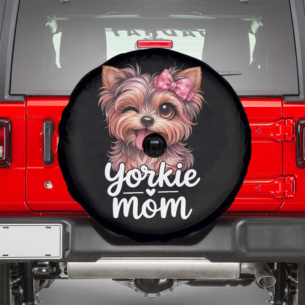 Yorkshire Terrier Dog Mom Spare Tire Cover Cute Yorkie Puppy Gift