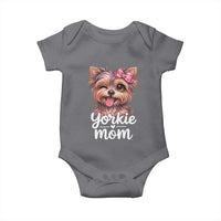Yorkshire Terrier Dog Mom Baby Onesie Cute Yorkie Puppy Gift