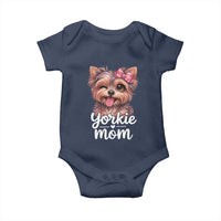 Yorkshire Terrier Dog Mom Baby Onesie Cute Yorkie Puppy Gift