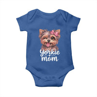 Yorkshire Terrier Dog Mom Baby Onesie Cute Yorkie Puppy Gift