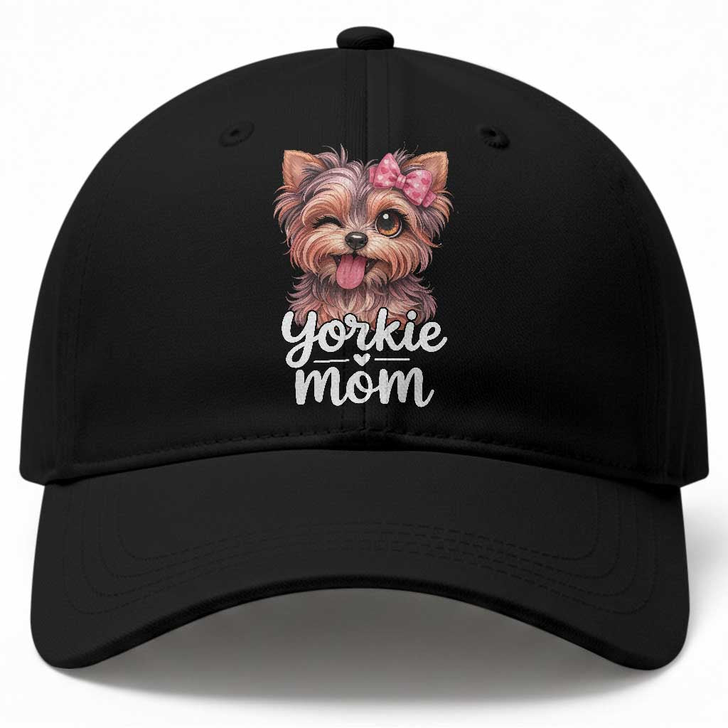 Yorkshire Terrier Dog Mom Baseball Cap Cute Yorkie Puppy Gift