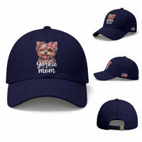 Yorkshire Terrier Dog Mom Baseball Cap Cute Yorkie Puppy Gift