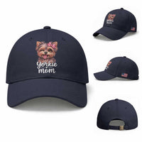 Yorkshire Terrier Dog Mom Baseball Cap Cute Yorkie Puppy Gift