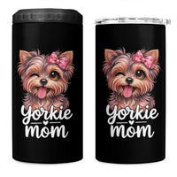 Yorkshire Terrier Dog Mom 4 in 1 Can Cooler Tumbler Cute Yorkie Puppy Gift