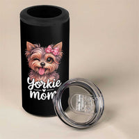 Yorkshire Terrier Dog Mom 4 in 1 Can Cooler Tumbler Cute Yorkie Puppy Gift