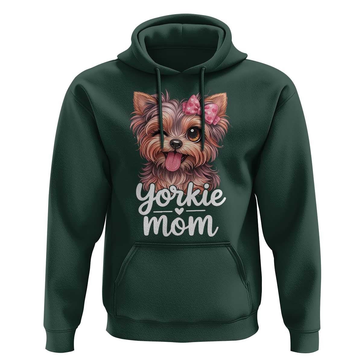 Yorkshire Terrier Dog Mom Hoodie Cute Yorkie Puppy Gift