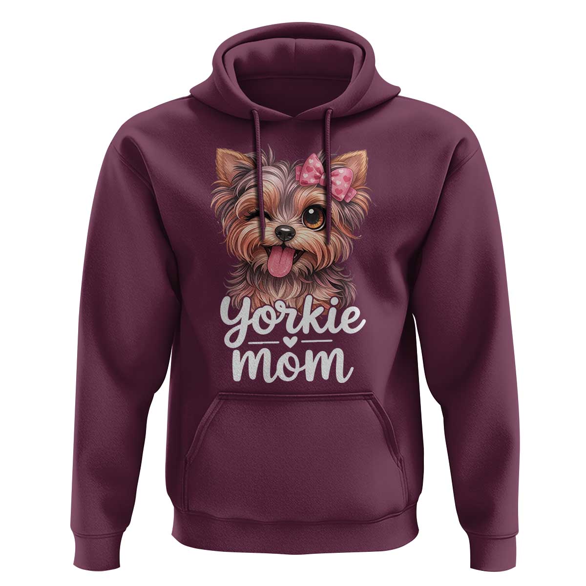 Yorkshire Terrier Dog Mom Hoodie Cute Yorkie Puppy Gift
