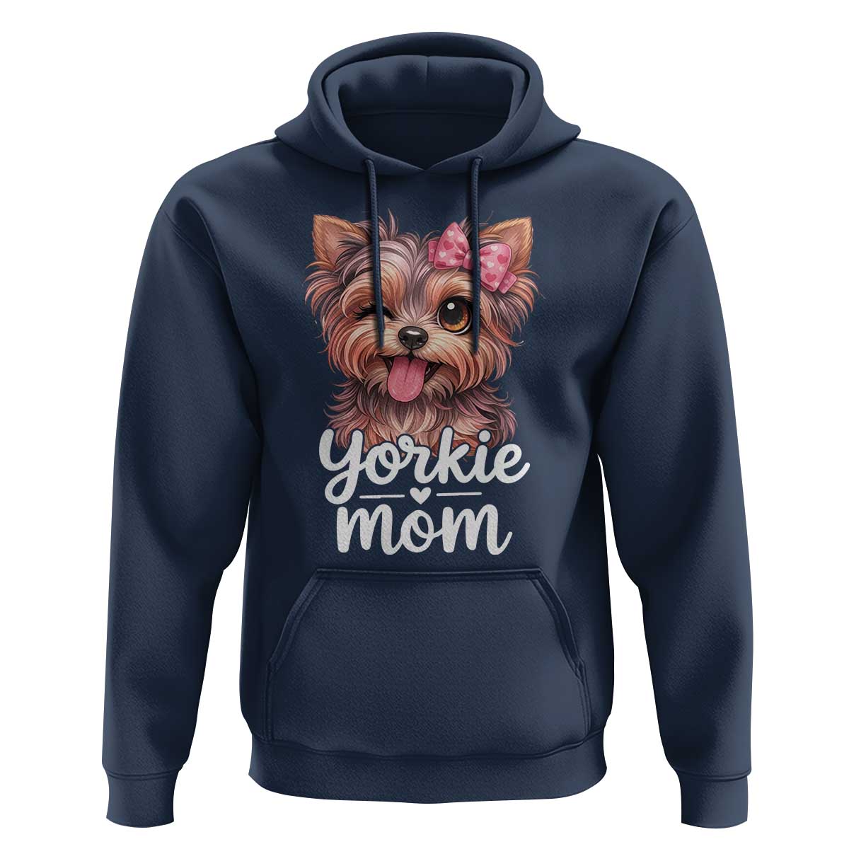 Yorkshire Terrier Dog Mom Hoodie Cute Yorkie Puppy Gift
