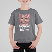 Yorkshire Terrier Dog Mom T Shirt For Kid Cute Yorkie Puppy Gift