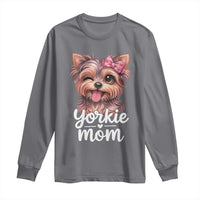 Yorkshire Terrier Dog Mom Long Sleeve Shirt Cute Yorkie Puppy Gift
