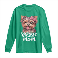 Yorkshire Terrier Dog Mom Long Sleeve Shirt Cute Yorkie Puppy Gift
