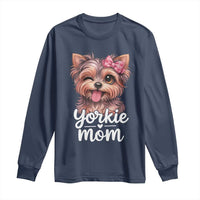 Yorkshire Terrier Dog Mom Long Sleeve Shirt Cute Yorkie Puppy Gift