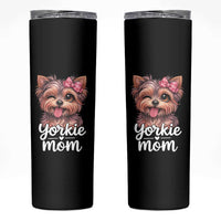 Yorkshire Terrier Dog Mom Skinny Tumbler Cute Yorkie Puppy Gift