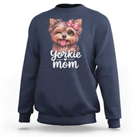Yorkshire Terrier Dog Mom Sweatshirt Cute Yorkie Puppy Gift
