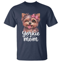 Yorkshire Terrier Dog Mom T Shirt Cute Yorkie Puppy Gift