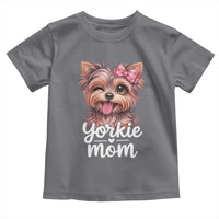 Yorkshire Terrier Dog Mom Toddler T Shirt Cute Yorkie Puppy Gift