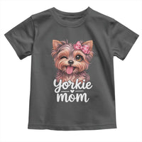 Yorkshire Terrier Dog Mom Toddler T Shirt Cute Yorkie Puppy Gift