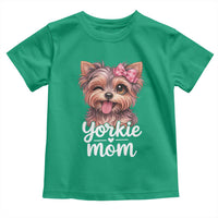 Yorkshire Terrier Dog Mom Toddler T Shirt Cute Yorkie Puppy Gift