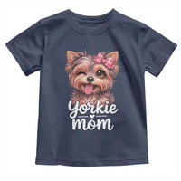 Yorkshire Terrier Dog Mom Toddler T Shirt Cute Yorkie Puppy Gift