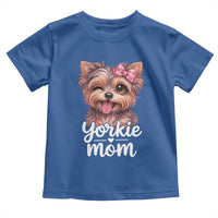 Yorkshire Terrier Dog Mom Toddler T Shirt Cute Yorkie Puppy Gift