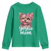 Yorkshire Terrier Dog Mom Youth Sweatshirt Cute Yorkie Puppy Gift