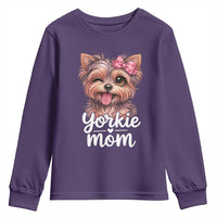 Yorkshire Terrier Dog Mom Youth Sweatshirt Cute Yorkie Puppy Gift