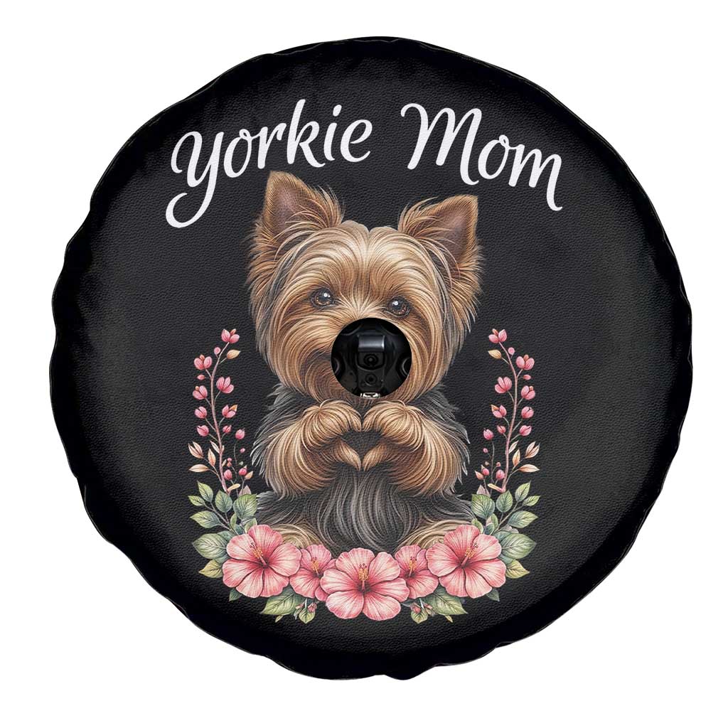 Cute Yorkie Mama Spare Tire Cover Yorkshire Terrier Dog Lover