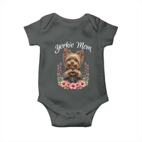 Cute Yorkie Mama Baby Onesie Yorkshire Terrier Dog Lover