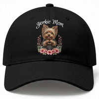 Cute Yorkie Mama Baseball Cap Yorkshire Terrier Dog Lover