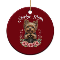 Cute Yorkie Mama Ceramic Ornament Yorkshire Terrier Dog Lover