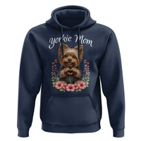 Cute Yorkie Mama Hoodie Yorkshire Terrier Dog Lover