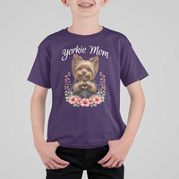 Cute Yorkie Mama T Shirt For Kid Yorkshire Terrier Dog Lover