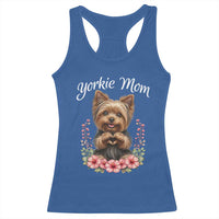 Cute Yorkie Mama Racerback Tank Top Yorkshire Terrier Dog Lover