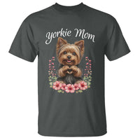 Cute Yorkie Mama T Shirt Yorkshire Terrier Dog Lover