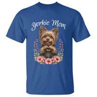 Cute Yorkie Mama T Shirt Yorkshire Terrier Dog Lover