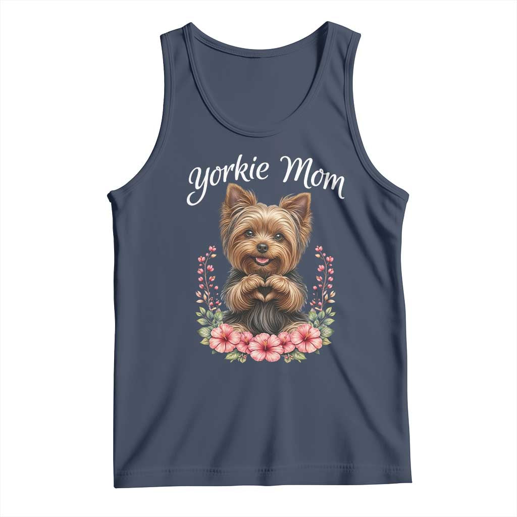 Cute Yorkie Mama Tank Top Yorkshire Terrier Dog Lover