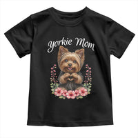 Cute Yorkie Mama Toddler T Shirt Yorkshire Terrier Dog Lover