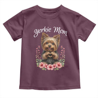 Cute Yorkie Mama Toddler T Shirt Yorkshire Terrier Dog Lover