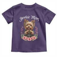 Cute Yorkie Mama Toddler T Shirt Yorkshire Terrier Dog Lover