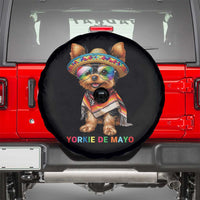Yorkie De Mayo Spare Tire Cover Cinco De Mayo Dog Lover