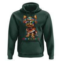 Yorkie De Mayo Hoodie Cinco De Mayo Dog Lover