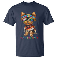 Yorkie De Mayo T Shirt Cinco De Mayo Dog Lover