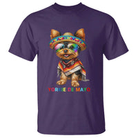 Yorkie De Mayo T Shirt Cinco De Mayo Dog Lover