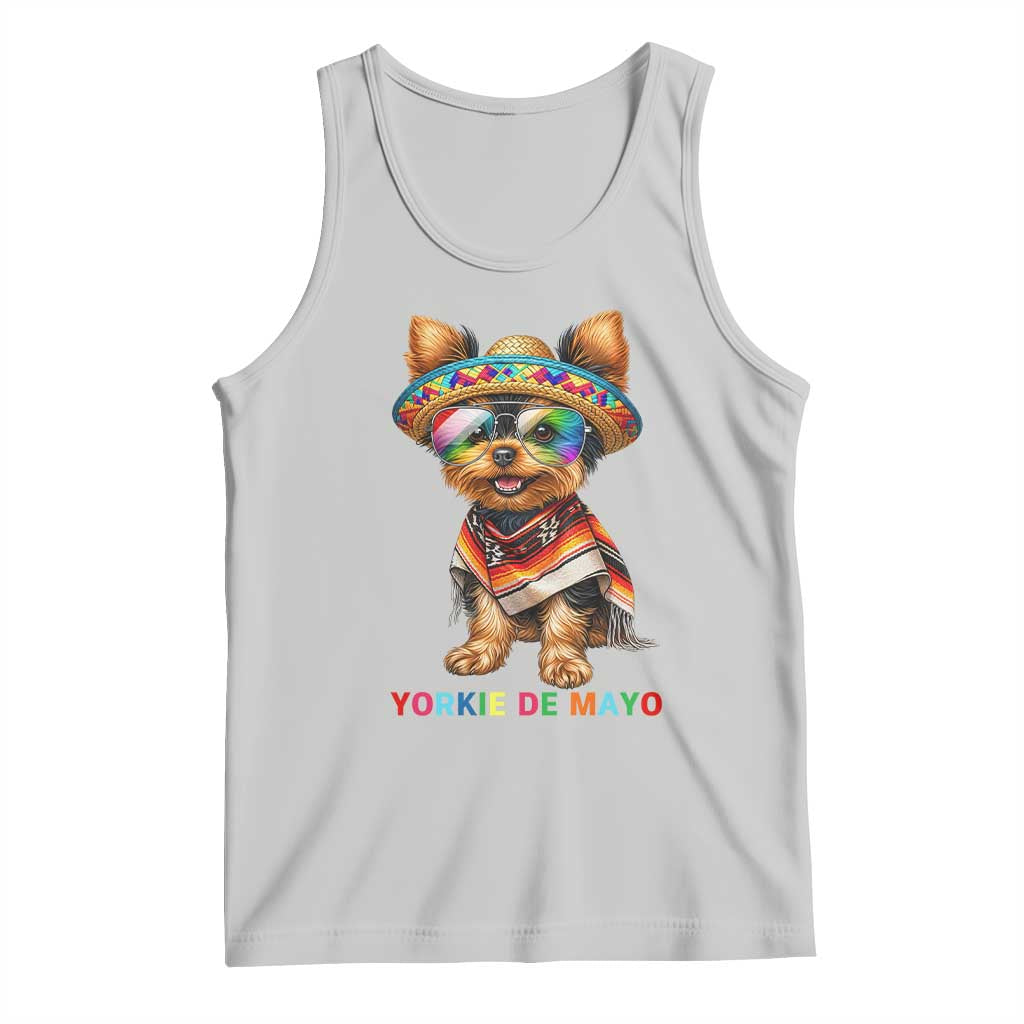 Yorkie De Mayo Tank Top Cinco De Mayo Dog Lover