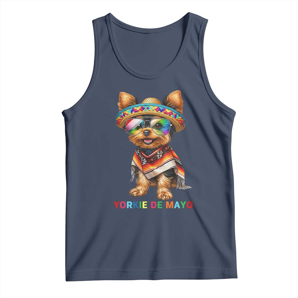Yorkie De Mayo Tank Top Cinco De Mayo Dog Lover