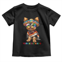 Yorkie De Mayo Toddler T Shirt Cinco De Mayo Dog Lover