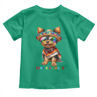Yorkie De Mayo Toddler T Shirt Cinco De Mayo Dog Lover