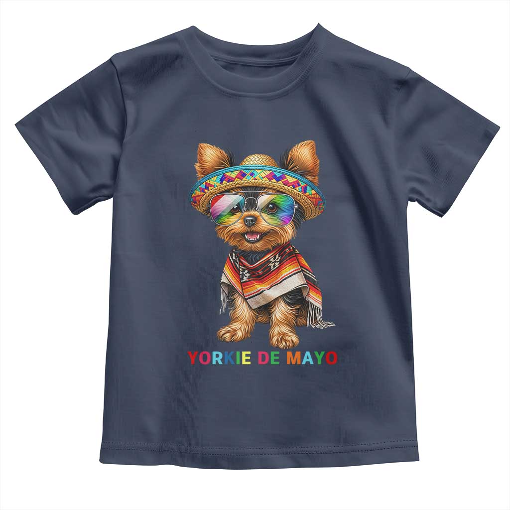 Yorkie De Mayo Toddler T Shirt Cinco De Mayo Dog Lover